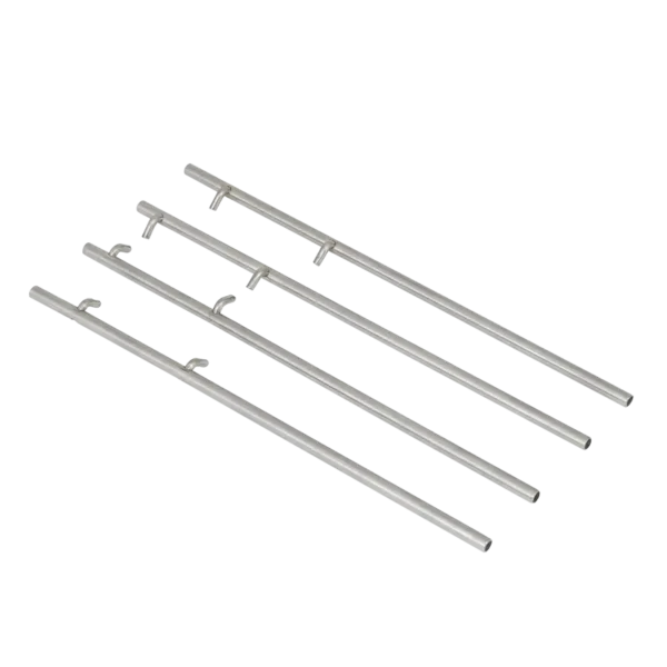 Supports pour barbecue vertical